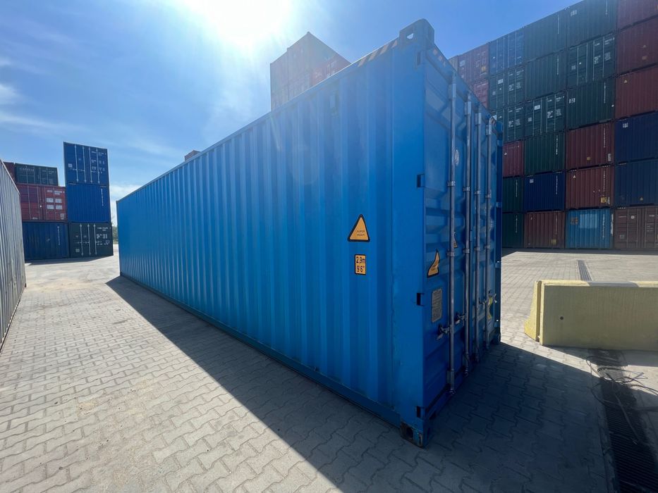 Kontener morski magazynowy 40HC 12 metrowy, stan premium, lok Łódź!
