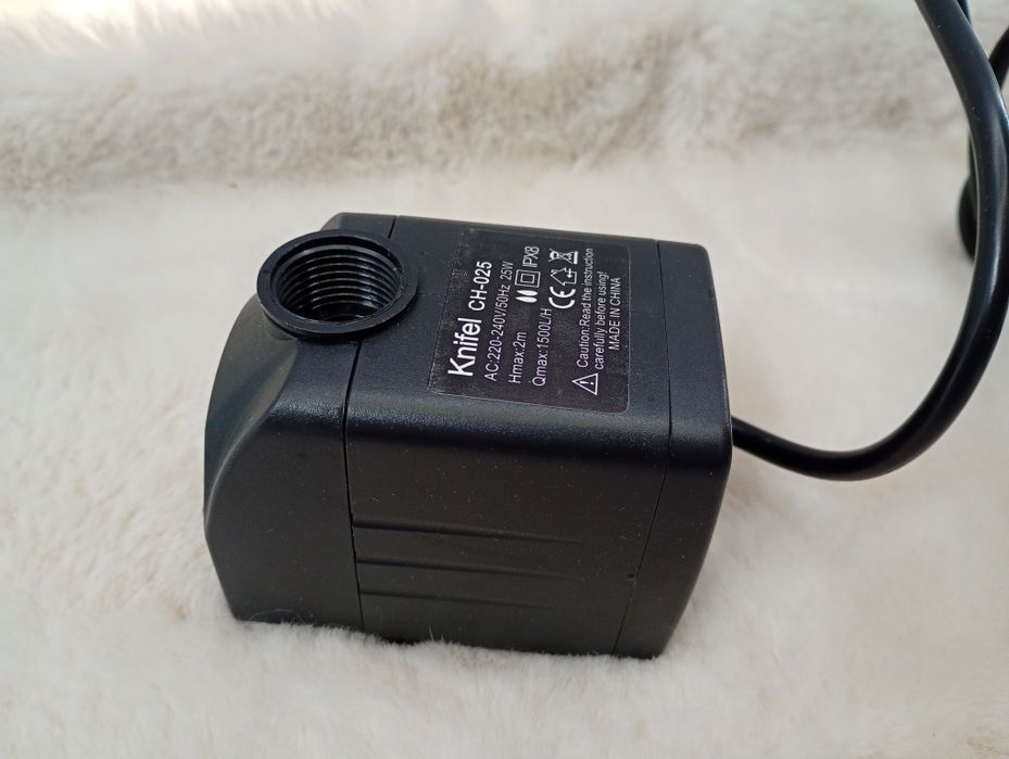 Bardzo cicha pompa wodna, 160 gph