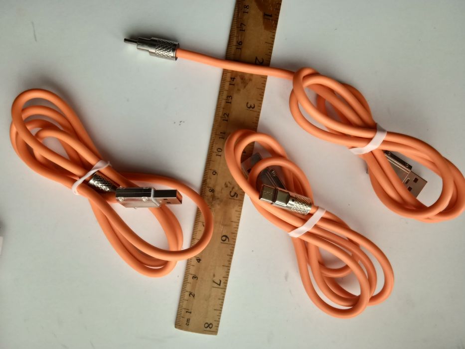 Кабелі до телефонів.Для швидкої зарядки.