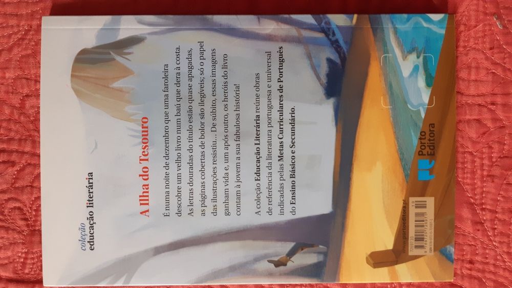 Livro "A Ilha do Tesouro"