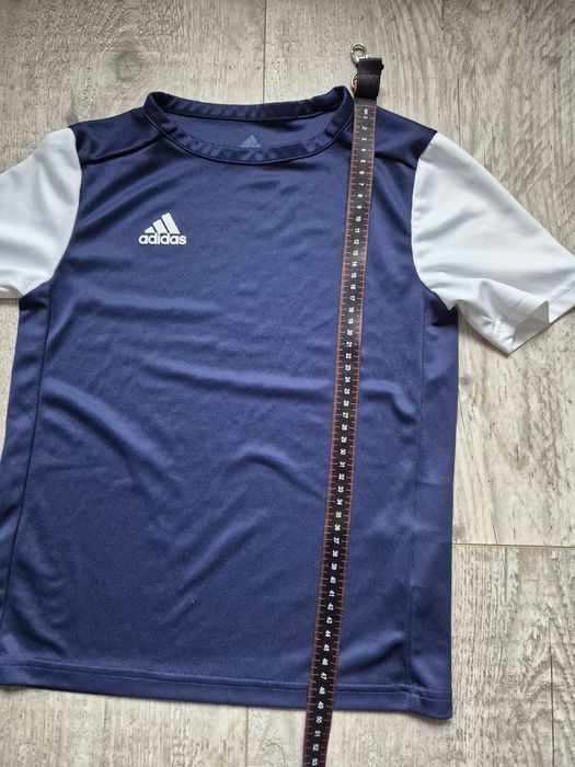 Bluzka Adidas 134 granatowa