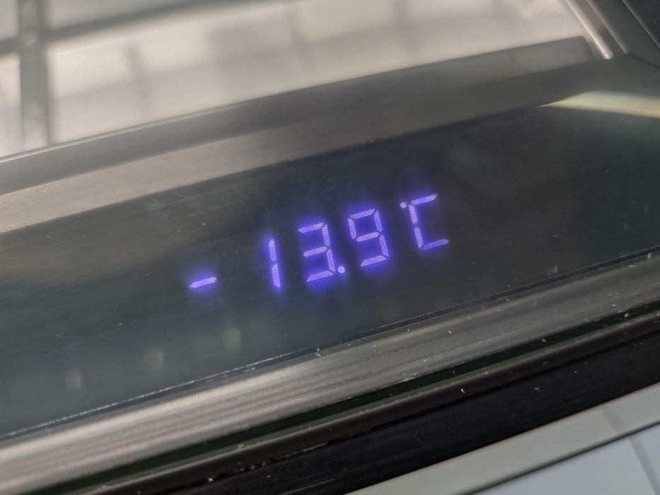 Vitrine profissional de gelados