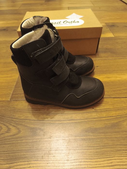 Зимові, шкіряні, ортопедичні чоботи Ortop, 30