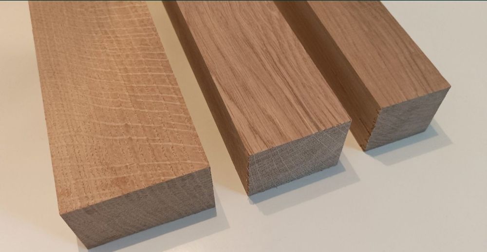 Poręcz drewniana dąb / buk / jesion