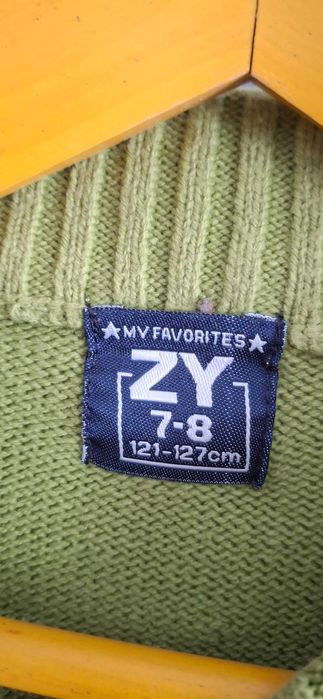 Pullover verde claro