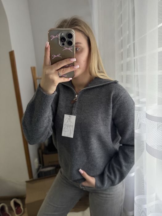 Светр вʼязаний джемпер жіночий в стилі RL