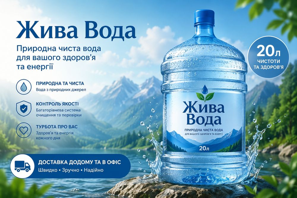 Заказ  Води Запоріжжя ГазВода (2л)6шт 120гр