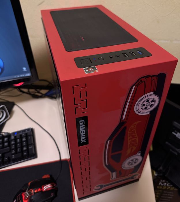 Ігровий компʼютер, ryzen 5, DDR4-16gb, ssd 256, hdd 1tb, gtx1060 6gb