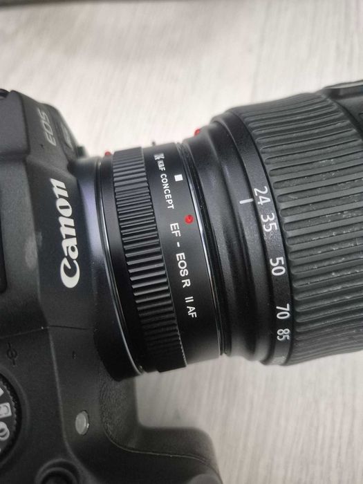 Canon EF-EOS R AF адаптер K&F Concept (2 версія покращена)