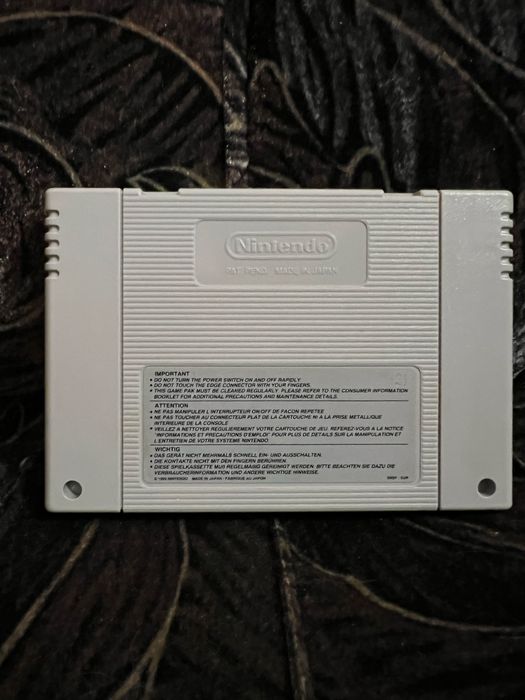 Картридж Super Nintendo(SNES)