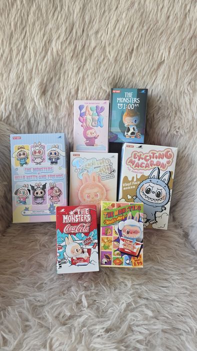 Оригінал !! Лабубу pop mart колекційні фігурки та брелки
