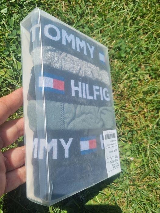 Slipy męskie bokserki L Tommy TH 3 szt Trunks