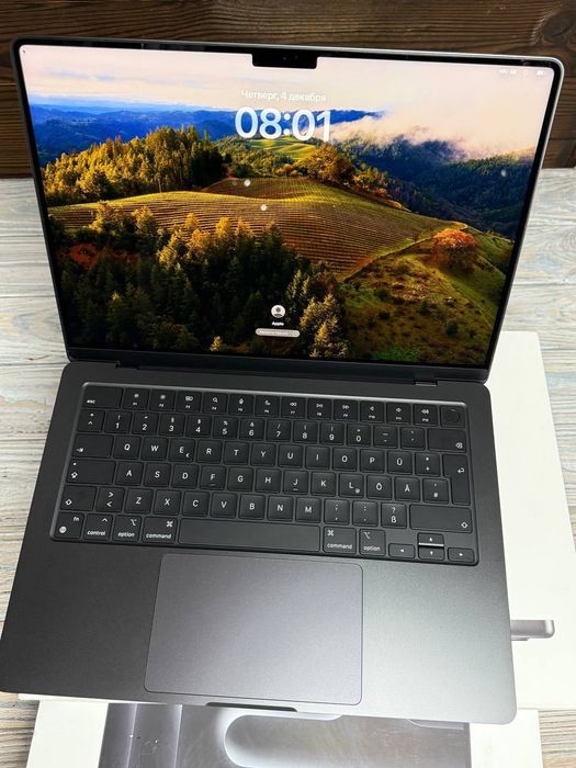 НОВЫЙ ! MacBook Pro 14 M3Pro 18/512 Mid 2023 Space (MRX33/Z1AU0021G)