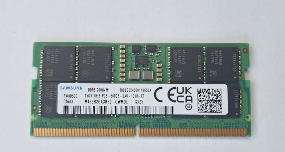 2 Memórias RAM DDR5 16GB