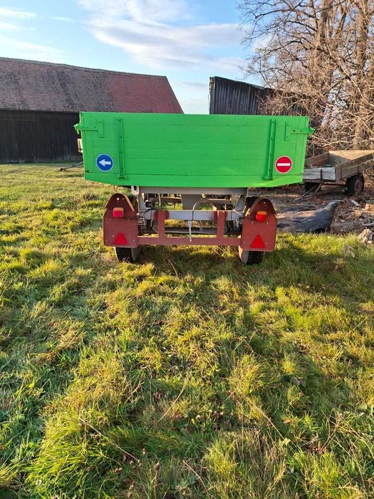 Przyczepa Hl Brandys Thk 6 ton kiper