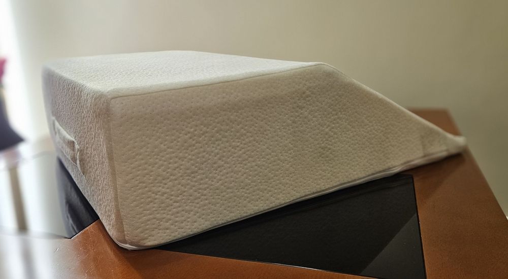 Almofada viscoelástica para apoio de pernas / cunha Nova