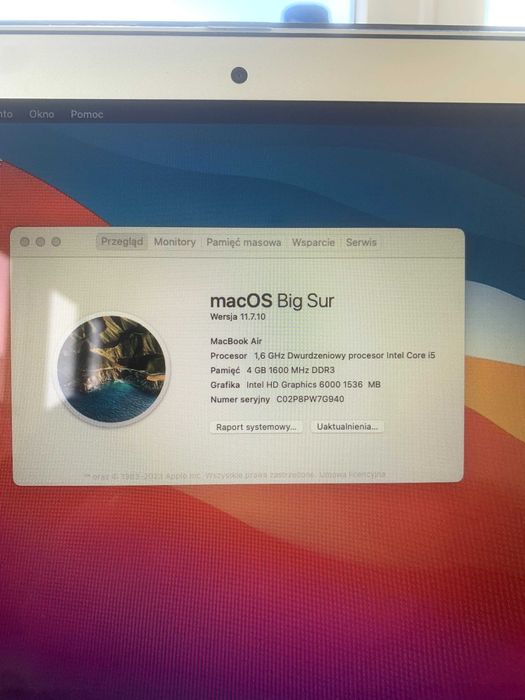 macbook air 2016