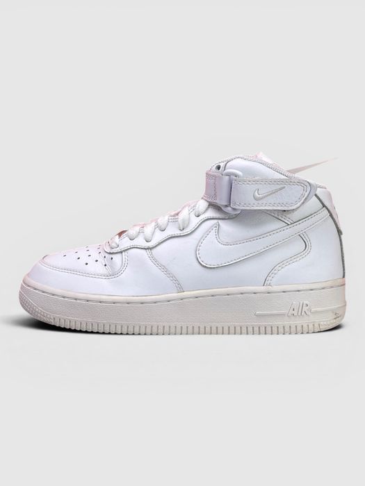 Buty Sportowe Nike Air Force 1 Mid Biały Rozmiar 36.5