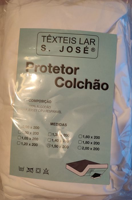 Vendo protetor de colchão impermeável novo