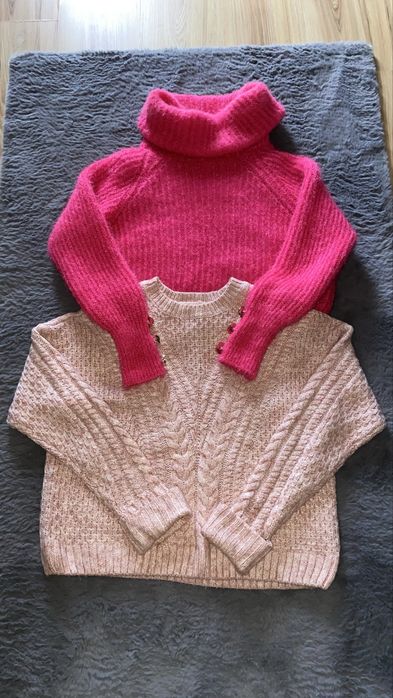 Zestaw sweterkow na wiosne