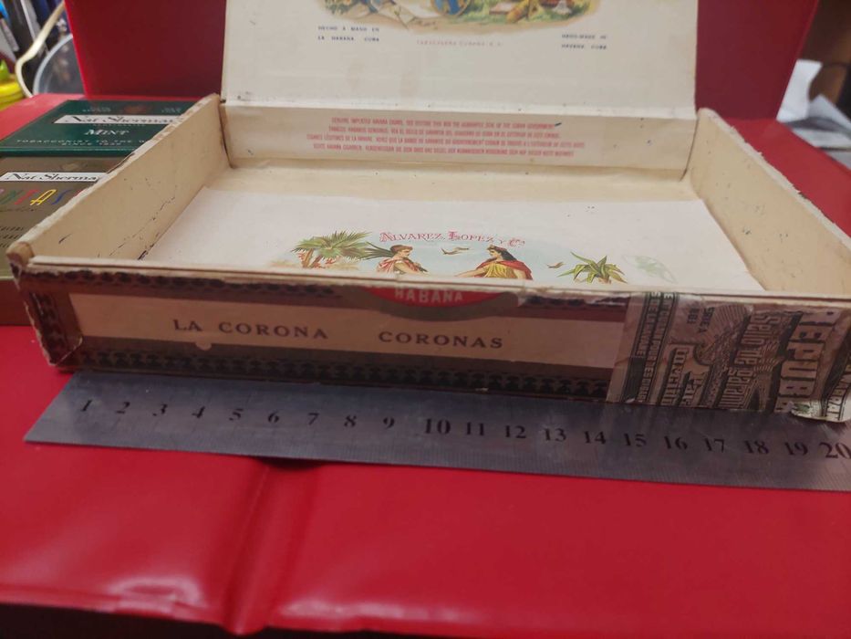 Винтажная Коробка La Corona Havana Дерево