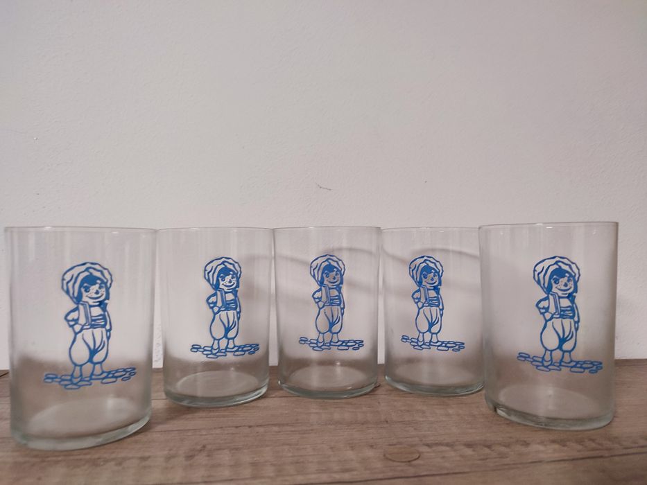 Oryginalne Szklanki vintage z Sindbad z PRLu