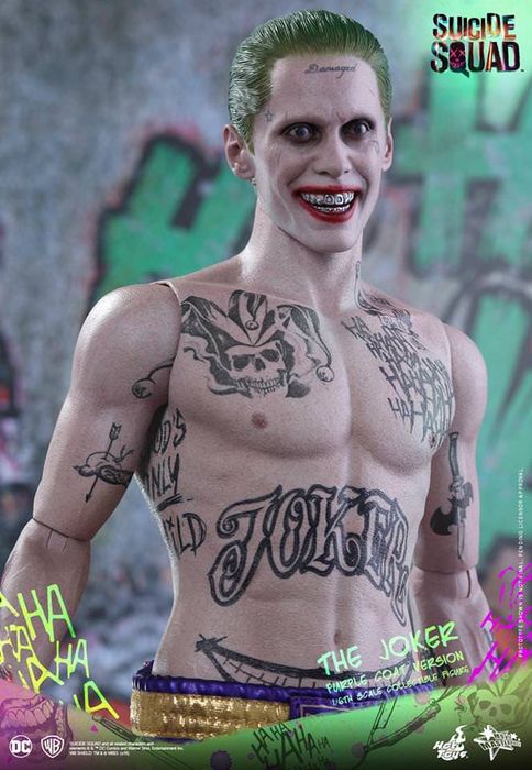 Фигурка 1/6 hot toys mms 382 SUICIDE SQUAD THE JOKER (PURPLE COAT)