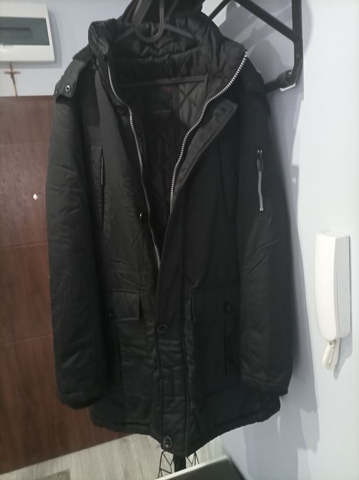 Kurtka zimowa męska czarna