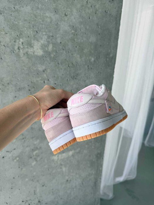 Женские кроссовки Nike Dunk Low Teddy Bear Pink 36-41 Хит! Наложка!