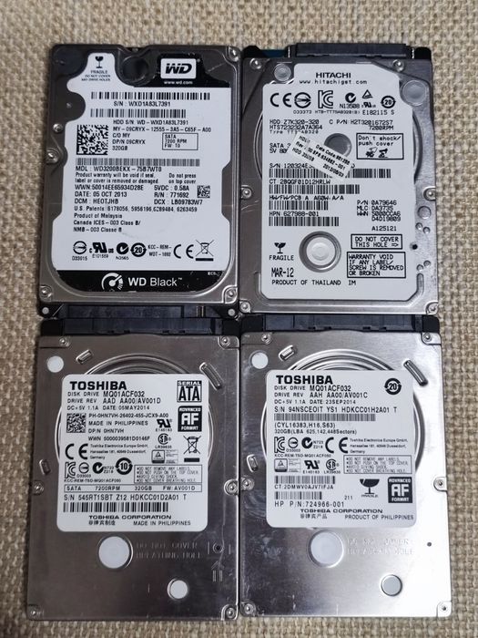 HDD 2.5" 320GB SATA 5400rpm