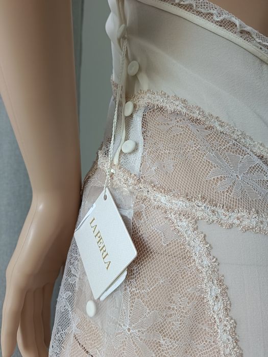 Super cena! - 75% Ekskluzywna bielizna LA PERLA- halka jedwabna.