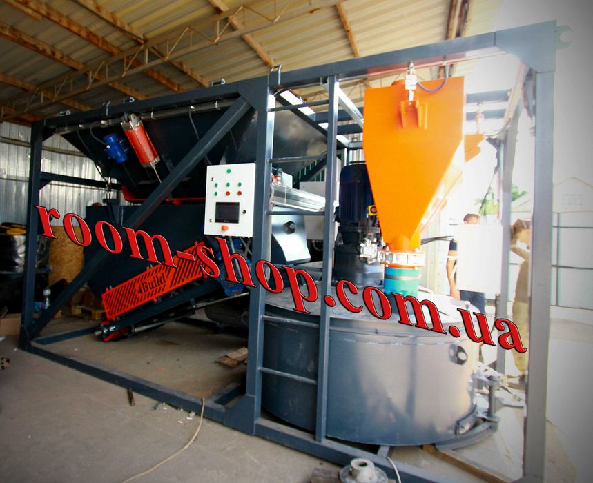 Мобильные БСУ (дозаторы инертных) бункера, мини бетонные заводы