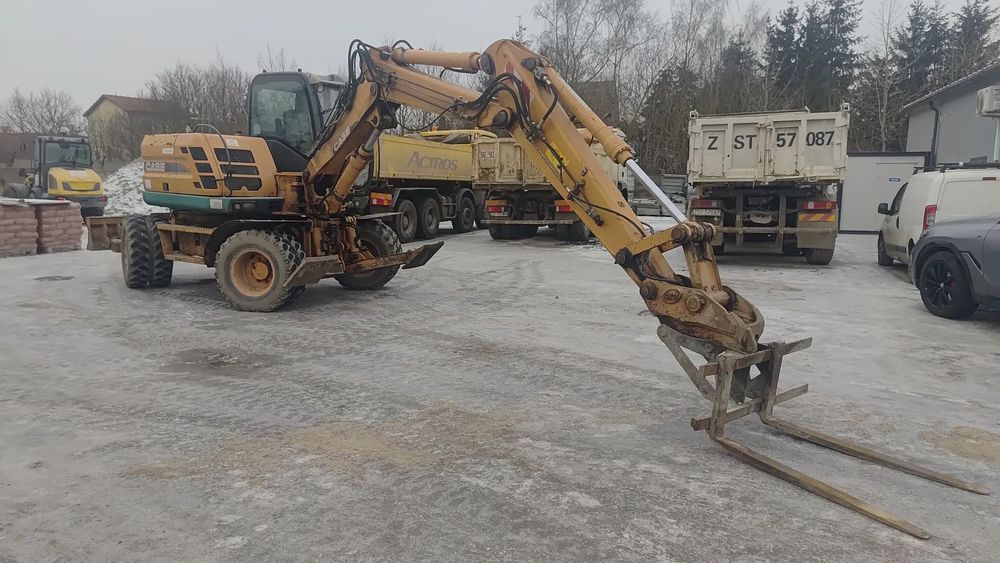 Case WX125  Koparka CASE WX125 13 ton hydrauliczne szybkozłącze
