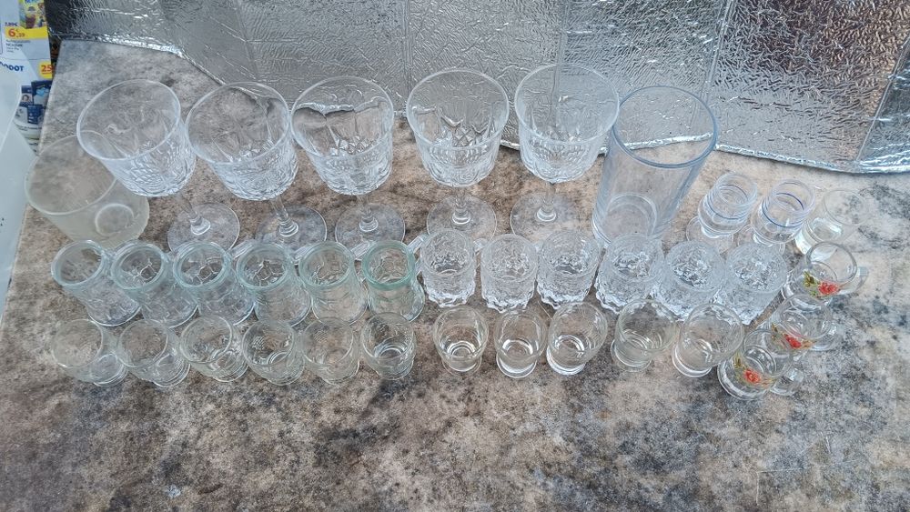 Copos de Vidro / Copos Cristal / Copos Shot