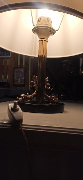 Candeeiro vintage em latão