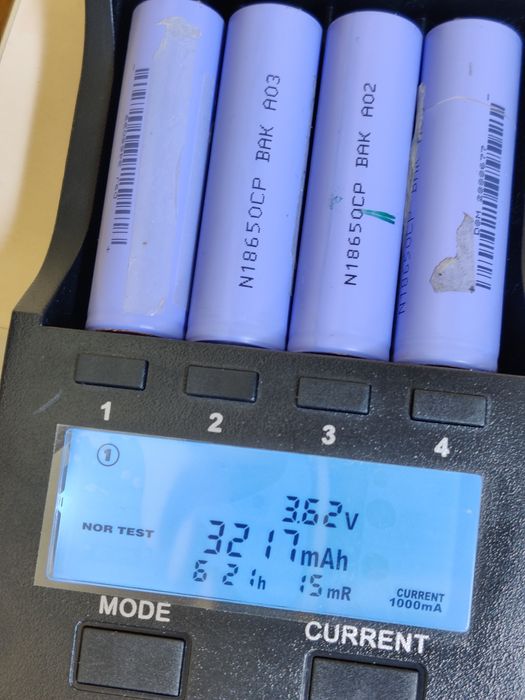 18650 - 3200mAh - 10A   Гарантія ємності