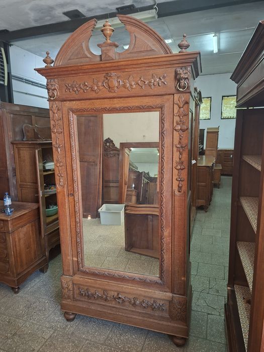 Ładna eklektyczna szafa bieliźniarka 1890r Francja