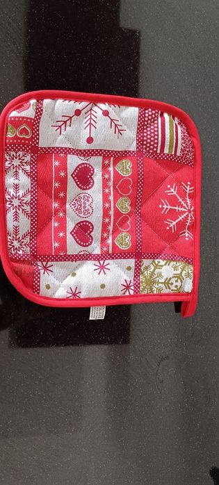 Pack natal: 2 pegas de cozinha + 1 luva