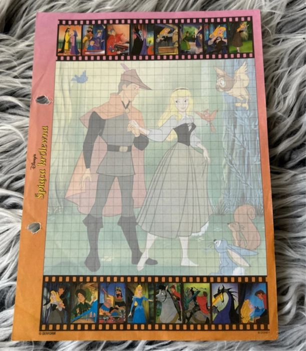 Karteczka Disney ksiezniczka
