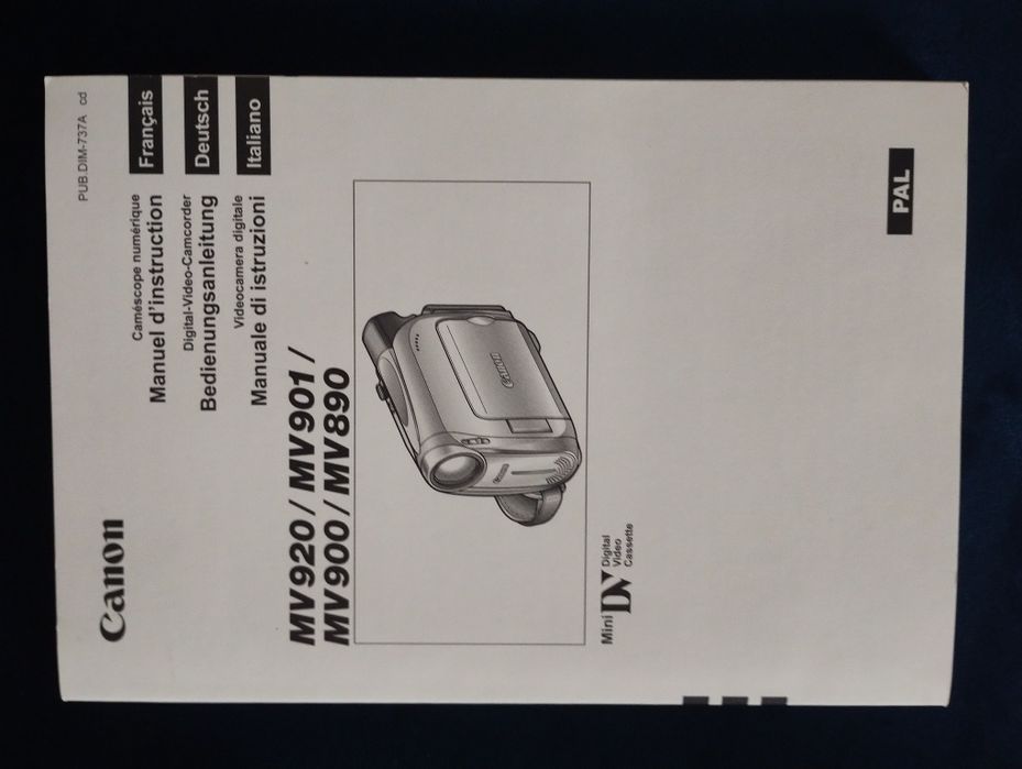 Kamera canon mv 900