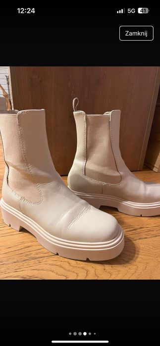 Sztyblety skórzane Gino Rossi 37