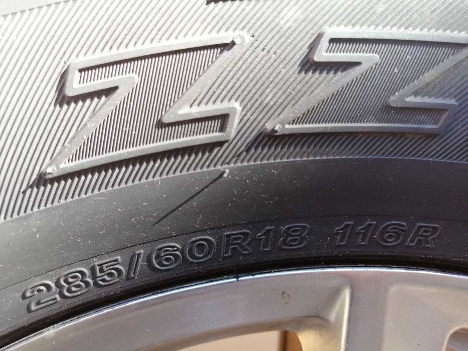 Оригінальні колеса Lexus LX570 / Toyota LC200 R18 Bridgestone Blizzak