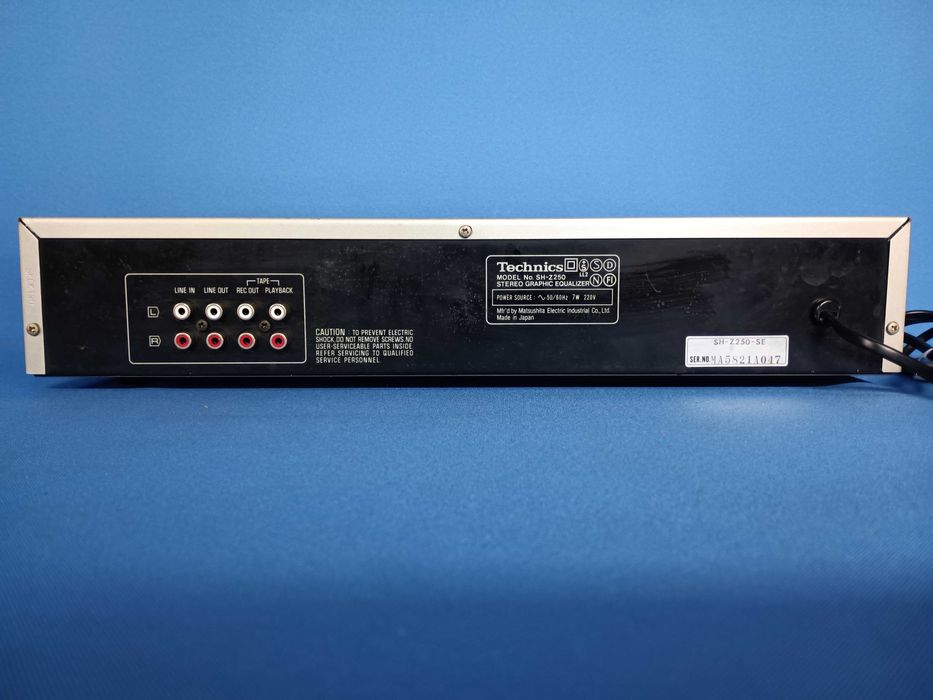 équalizador TECHNICS SH-Z250