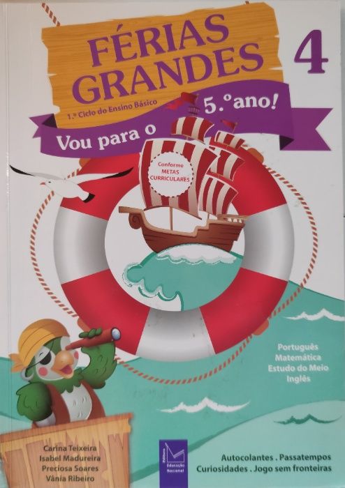 Livros de Apoio Escolar 5 Ano - Novos