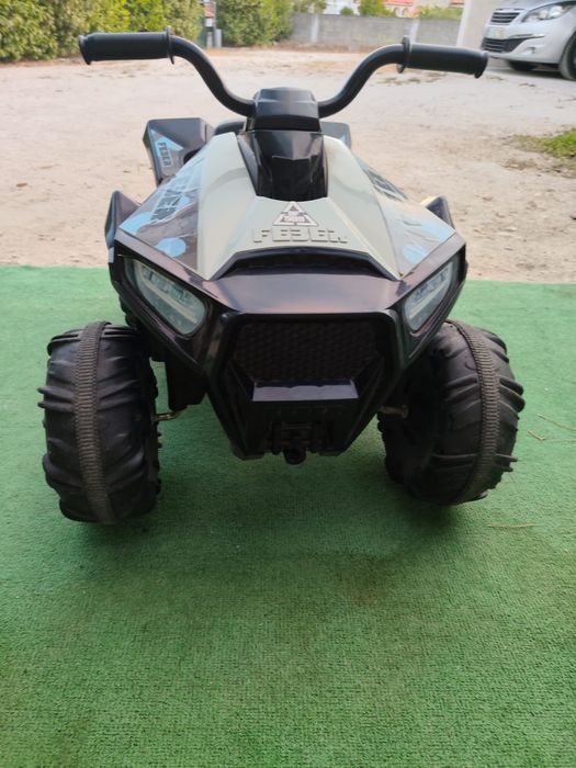 Moto Elétrica Infantil 4 Rodas (ATV) FEBER - Excelente Estado!