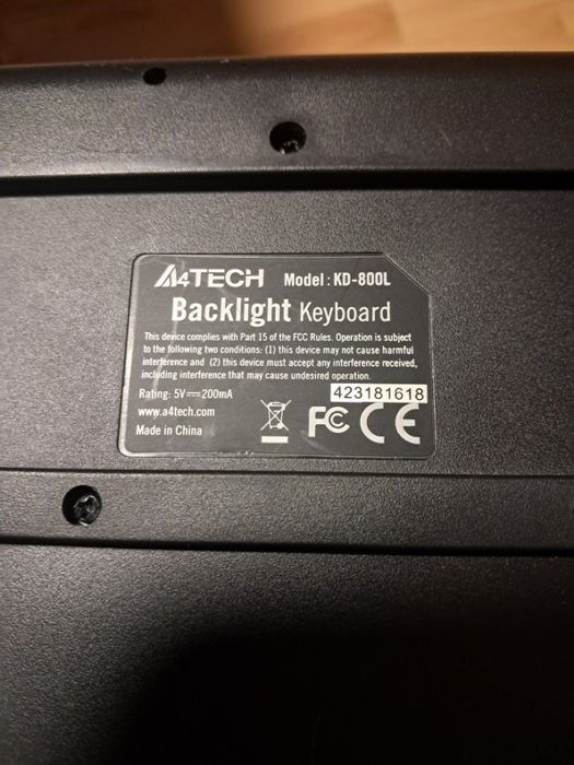 Klawiatura A4Tech KD800L