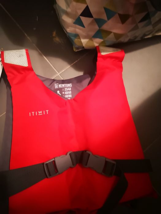 Colete Náutico vermelho