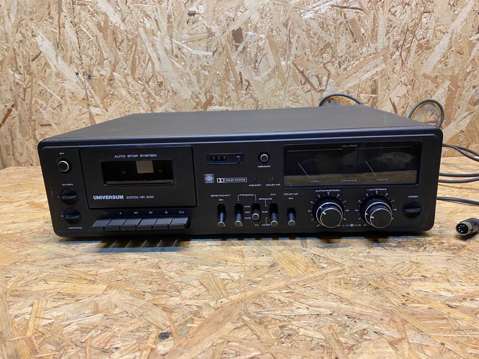 Magnetofon Deck Universum HiFi System 6000 CT 2385 (filmik pokazowy)