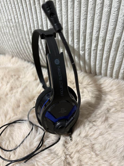 zestaw słuchawkowy do gier PlayStation z mikrofonem