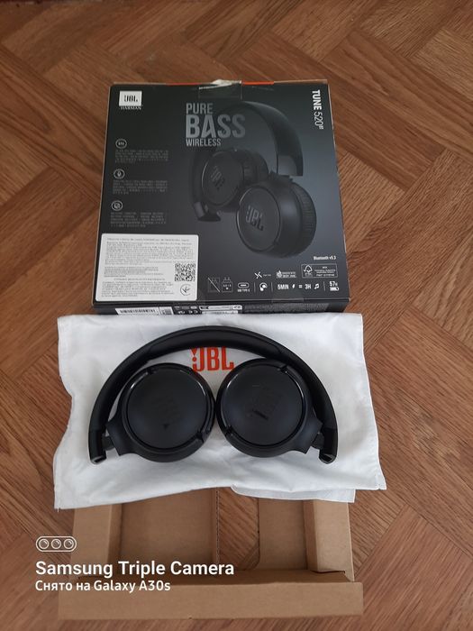 Навушники JBL Tune 520BT Black